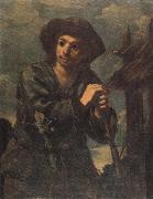 Monsu Bernardo Young Peasant Boy oil painting picture wholesale